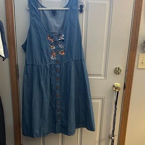 Disney Blue Cotton Garment